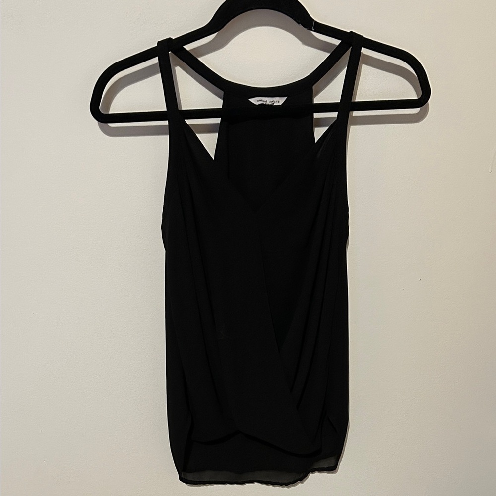 Naked Zebra Elegant Black Tank Top